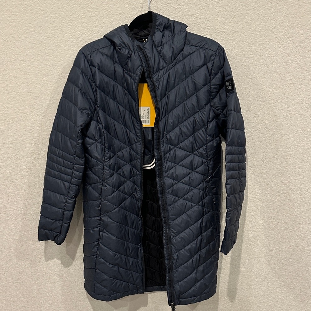 Lole Women's Claudia Dark Blue Quilted Puffer Coat